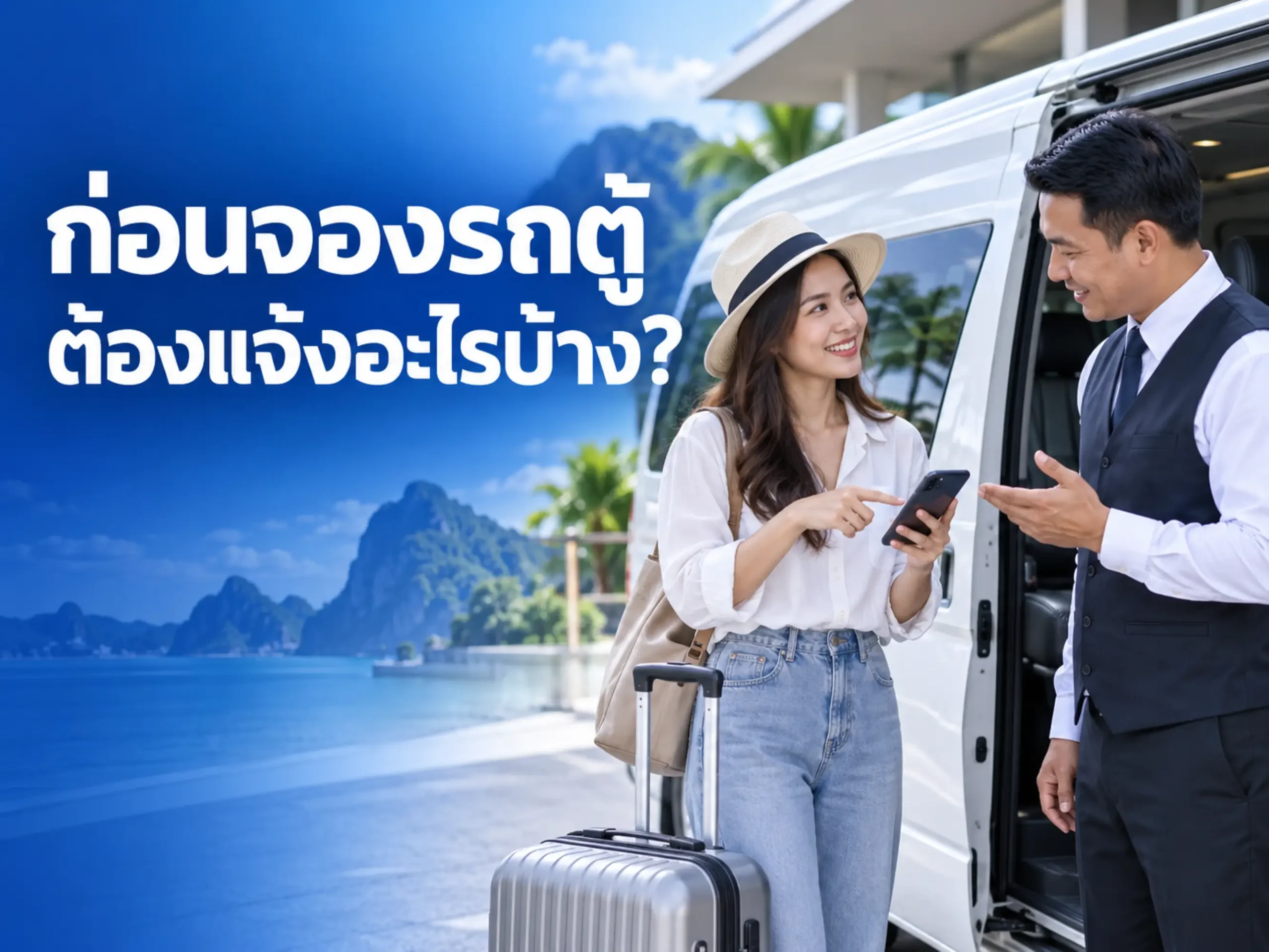 ก่อนจองรถตู้พร้อมคนขับ ต้องแจ้งข้อมูลอะไรบ้าง? 1 <span class="jet-smart-filters-seo-rules-title"></span>